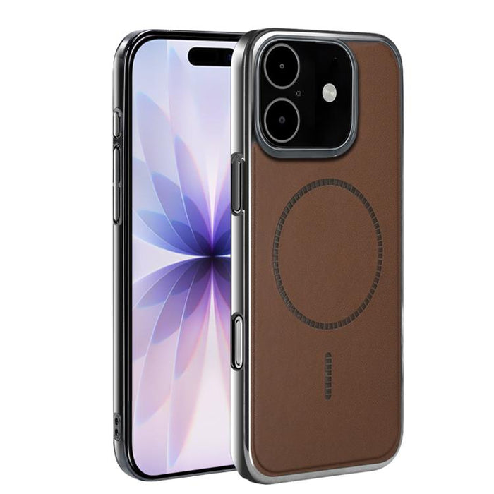 Funda para teléfono ultradelgada a prueba de golpes de la serie magnética galvanizada, For iPhone 17 Pro Max, For iPhone 17 Pro, For iPhone 17, For iPhone Air, For iPhone 16 Pro Max, For iPhone 16 Pro, For iPhone 16 Plus, For iPhone 16                 ...