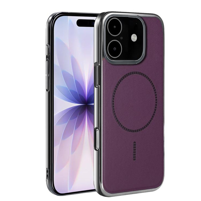 Funda para teléfono ultradelgada a prueba de golpes de la serie magnética galvanizada, For iPhone 17 Pro Max, For iPhone 17 Pro, For iPhone 17, For iPhone Air, For iPhone 16 Pro Max, For iPhone 16 Pro, For iPhone 16 Plus, For iPhone 16                 ...