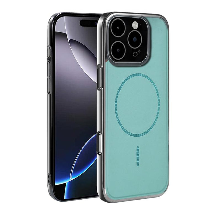 Funda para teléfono ultradelgada a prueba de golpes de la serie magnética galvanizada, For iPhone 17 Pro Max, For iPhone 17 Pro, For iPhone 17, For iPhone Air, For iPhone 16 Pro Max, For iPhone 16 Pro, For iPhone 16 Plus, For iPhone 16                 ...