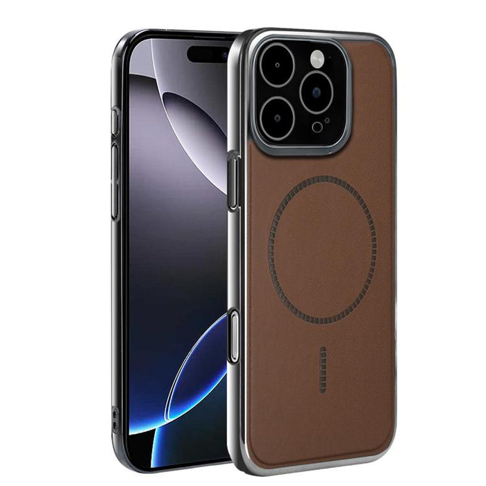 Funda para teléfono ultradelgada a prueba de golpes de la serie magnética galvanizada, For iPhone 17 Pro Max, For iPhone 17 Pro, For iPhone 17, For iPhone Air, For iPhone 16 Pro Max, For iPhone 16 Pro, For iPhone 16 Plus, For iPhone 16                 ...