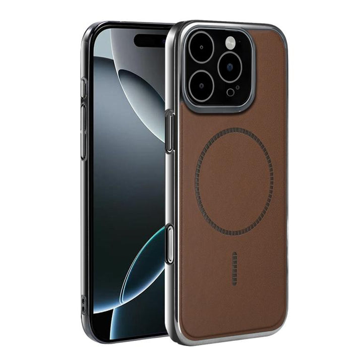 Funda para teléfono ultradelgada a prueba de golpes de la serie magnética galvanizada, For iPhone 17 Pro Max, For iPhone 17 Pro, For iPhone 17, For iPhone Air, For iPhone 16 Pro Max, For iPhone 16 Pro, For iPhone 16 Plus, For iPhone 16                 ...