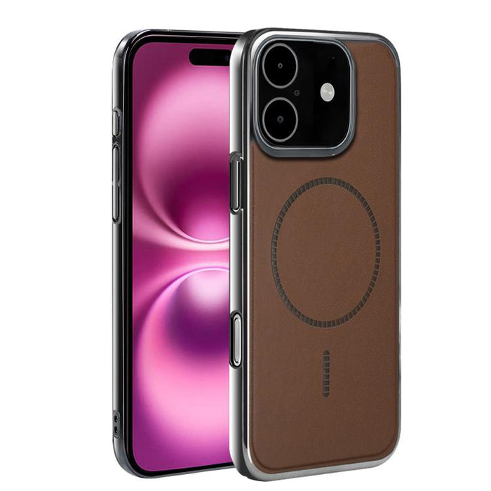 Funda para teléfono ultradelgada a prueba de golpes de la serie magnética galvanizada, For iPhone 17 Pro Max, For iPhone 17 Pro, For iPhone 17, For iPhone Air, For iPhone 16 Pro Max, For iPhone 16 Pro, For iPhone 16 Plus, For iPhone 16                 ...