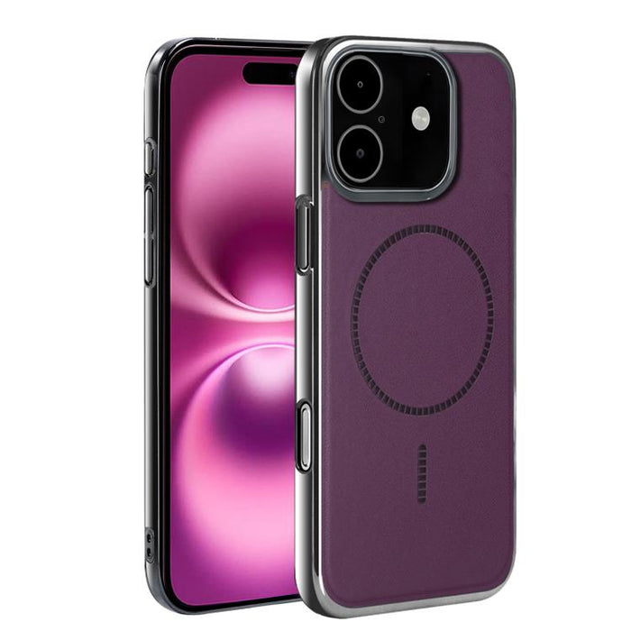 Funda para teléfono ultradelgada a prueba de golpes de la serie magnética galvanizada, For iPhone 17 Pro Max, For iPhone 17 Pro, For iPhone 17, For iPhone Air, For iPhone 16 Pro Max, For iPhone 16 Pro, For iPhone 16 Plus, For iPhone 16                 ...