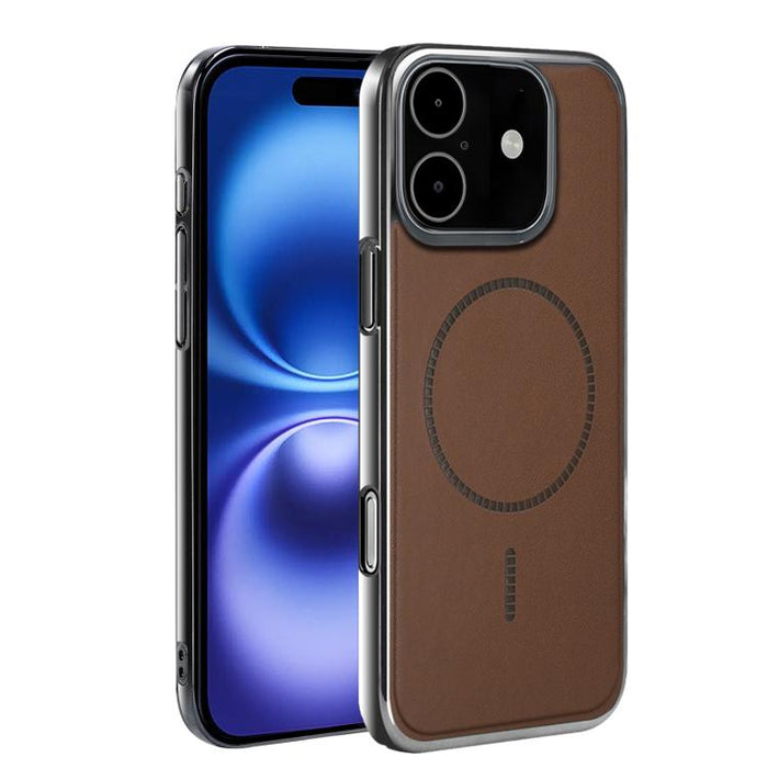 Funda para teléfono ultradelgada a prueba de golpes de la serie magnética galvanizada, For iPhone 17 Pro Max, For iPhone 17 Pro, For iPhone 17, For iPhone Air, For iPhone 16 Pro Max, For iPhone 16 Pro, For iPhone 16 Plus, For iPhone 16                 ...