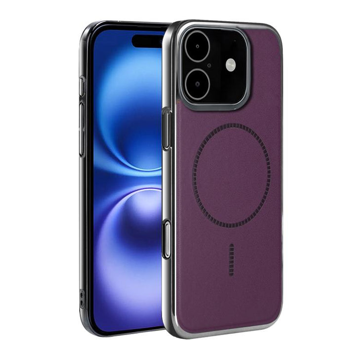 Funda para teléfono ultradelgada a prueba de golpes de la serie magnética galvanizada, For iPhone 17 Pro Max, For iPhone 17 Pro, For iPhone 17, For iPhone Air, For iPhone 16 Pro Max, For iPhone 16 Pro, For iPhone 16 Plus, For iPhone 16                 ...
