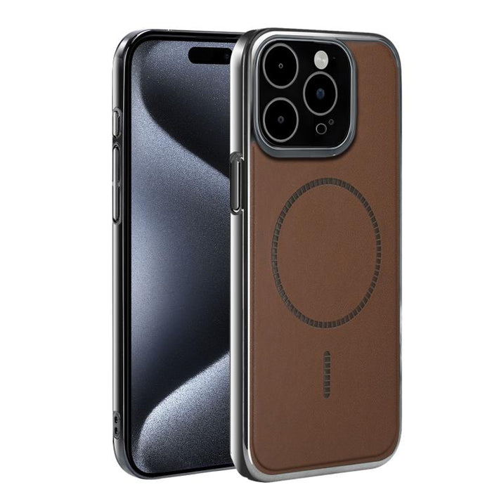 Funda para teléfono ultradelgada a prueba de golpes de la serie magnética galvanizada, For iPhone 17 Pro Max, For iPhone 17 Pro, For iPhone 17, For iPhone Air, For iPhone 16 Pro Max, For iPhone 16 Pro, For iPhone 16 Plus, For iPhone 16                 ...