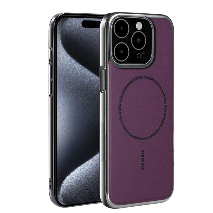 Funda para teléfono ultradelgada a prueba de golpes de la serie magnética galvanizada, For iPhone 17 Pro Max, For iPhone 17 Pro, For iPhone 17, For iPhone Air, For iPhone 16 Pro Max, For iPhone 16 Pro, For iPhone 16 Plus, For iPhone 16                 ...