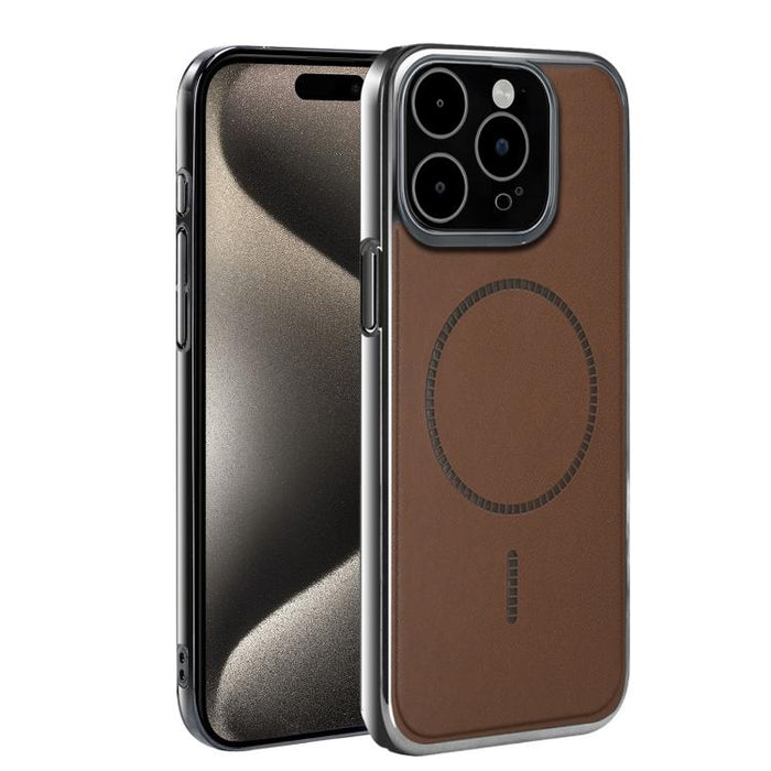 Funda para teléfono ultradelgada a prueba de golpes de la serie magnética galvanizada, For iPhone 17 Pro Max, For iPhone 17 Pro, For iPhone 17, For iPhone Air, For iPhone 16 Pro Max, For iPhone 16 Pro, For iPhone 16 Plus, For iPhone 16                 ...