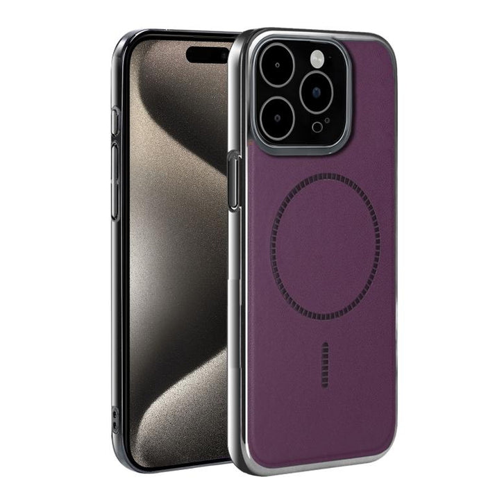 Funda para teléfono ultradelgada a prueba de golpes de la serie magnética galvanizada, For iPhone 17 Pro Max, For iPhone 17 Pro, For iPhone 17, For iPhone Air, For iPhone 16 Pro Max, For iPhone 16 Pro, For iPhone 16 Plus, For iPhone 16                 ...