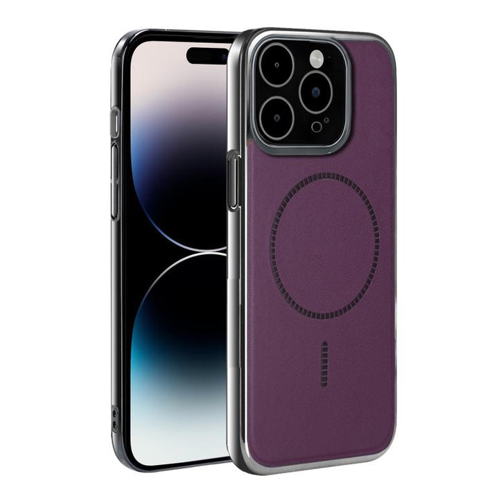 Funda para teléfono ultradelgada a prueba de golpes de la serie magnética galvanizada, For iPhone 17 Pro Max, For iPhone 17 Pro, For iPhone 17, For iPhone Air, For iPhone 16 Pro Max, For iPhone 16 Pro, For iPhone 16 Plus, For iPhone 16                 ...