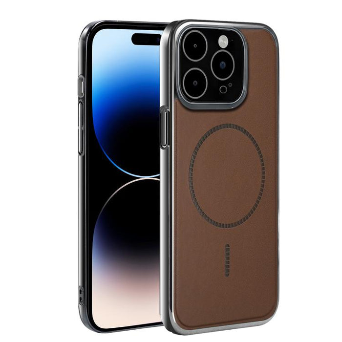 Funda para teléfono ultradelgada a prueba de golpes de la serie magnética galvanizada, For iPhone 17 Pro Max, For iPhone 17 Pro, For iPhone 17, For iPhone Air, For iPhone 16 Pro Max, For iPhone 16 Pro, For iPhone 16 Plus, For iPhone 16                 ...