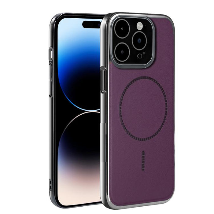 Funda para teléfono ultradelgada a prueba de golpes de la serie magnética galvanizada, For iPhone 17 Pro Max, For iPhone 17 Pro, For iPhone 17, For iPhone Air, For iPhone 16 Pro Max, For iPhone 16 Pro, For iPhone 16 Plus, For iPhone 16                 ...