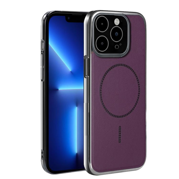 Funda para teléfono ultradelgada a prueba de golpes de la serie magnética galvanizada, For iPhone 17 Pro Max, For iPhone 17 Pro, For iPhone 17, For iPhone Air, For iPhone 16 Pro Max, For iPhone 16 Pro, For iPhone 16 Plus, For iPhone 16                 ...
