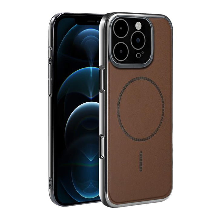 Funda para teléfono ultradelgada a prueba de golpes de la serie magnética galvanizada, For iPhone 17 Pro Max, For iPhone 17 Pro, For iPhone 17, For iPhone Air, For iPhone 16 Pro Max, For iPhone 16 Pro, For iPhone 16 Plus, For iPhone 16                 ...