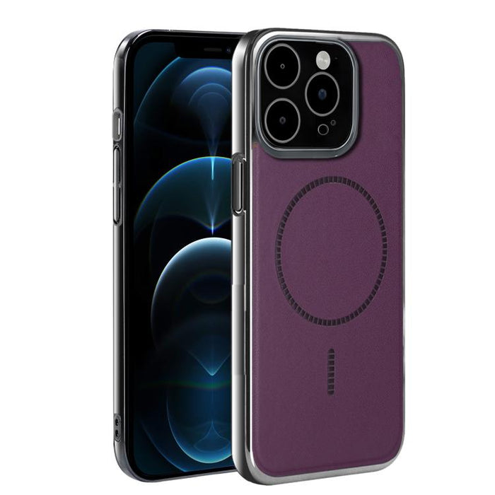 Funda para teléfono ultradelgada a prueba de golpes de la serie magnética galvanizada, For iPhone 17 Pro Max, For iPhone 17 Pro, For iPhone 17, For iPhone Air, For iPhone 16 Pro Max, For iPhone 16 Pro, For iPhone 16 Plus, For iPhone 16                 ...