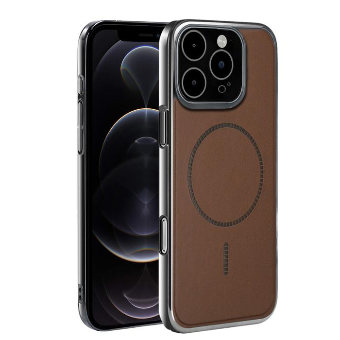 Funda para teléfono ultradelgada a prueba de golpes de la serie magnética galvanizada, For iPhone 17 Pro Max, For iPhone 17 Pro, For iPhone 17, For iPhone Air, For iPhone 16 Pro Max, For iPhone 16 Pro, For iPhone 16 Plus, For iPhone 16                 ...