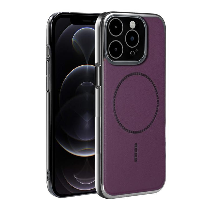 Funda para teléfono ultradelgada a prueba de golpes de la serie magnética galvanizada, For iPhone 17 Pro Max, For iPhone 17 Pro, For iPhone 17, For iPhone Air, For iPhone 16 Pro Max, For iPhone 16 Pro, For iPhone 16 Plus, For iPhone 16                 ...
