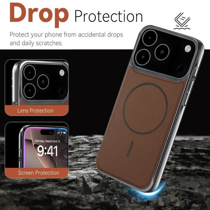 Funda para teléfono ultradelgada a prueba de golpes de la serie magnética galvanizada, For iPhone 17 Pro Max, For iPhone 17 Pro, For iPhone 17, For iPhone Air, For iPhone 16 Pro Max, For iPhone 16 Pro, For iPhone 16 Plus, For iPhone 16                 ...