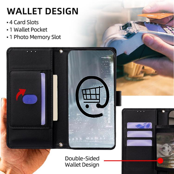 Funda de cuero triangular con cadena cruzada para teléfono, For Redmi A7 Pro 171mm / Poco C85x 5G, For Redmi Turbo 5 Max 5G / Poco X8 Pro Max 5G, For Redmi Turbo 5 5G / Poco X8 Pro 5G, For Xiaomi 17 Ultra