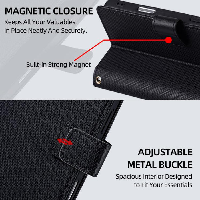 Funda de cuero triangular con cadena cruzada para teléfono, For Redmi A7 Pro 171mm / Poco C85x 5G, For Redmi Turbo 5 Max 5G / Poco X8 Pro Max 5G, For Redmi Turbo 5 5G / Poco X8 Pro 5G, For Xiaomi 17 Ultra
