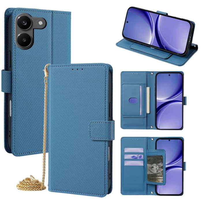 Funda de cuero triangular con cadena cruzada para teléfono, For Redmi A7 Pro 171mm / Poco C85x 5G, For Redmi Turbo 5 Max 5G / Poco X8 Pro Max 5G, For Redmi Turbo 5 5G / Poco X8 Pro 5G, For Xiaomi 17 Ultra