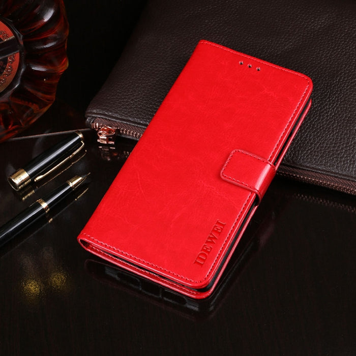 idewei Crazy Horse Texture Horizontal Flip Funda de cuero con soporte y ranuras para tarjetas y billetera, For iPhone 12 mini, For iPhone 12 / 12 Pro, For iPhone 12 Pro Max