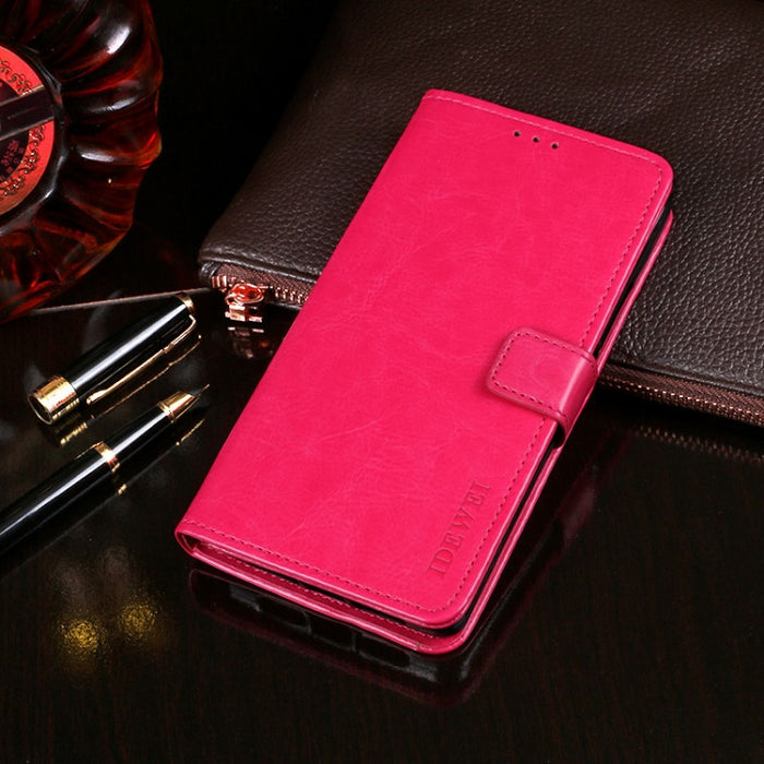 idewei Crazy Horse Texture Horizontal Flip Funda de cuero con soporte y ranuras para tarjetas y billetera, For iPhone 12 mini, For iPhone 12 / 12 Pro, For iPhone 12 Pro Max