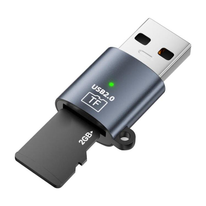 Adaptador TF y lector de tarjetas mini, USB to TF Card, Type-C to TF Card