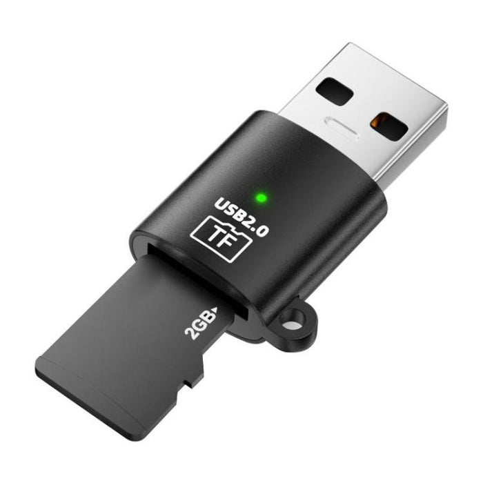 Adaptador TF y lector de tarjetas mini, USB to TF Card, Type-C to TF Card