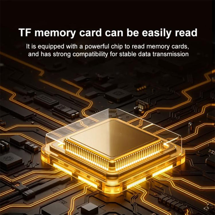 Adaptador TF y lector de tarjetas mini, USB to TF Card, Type-C to TF Card