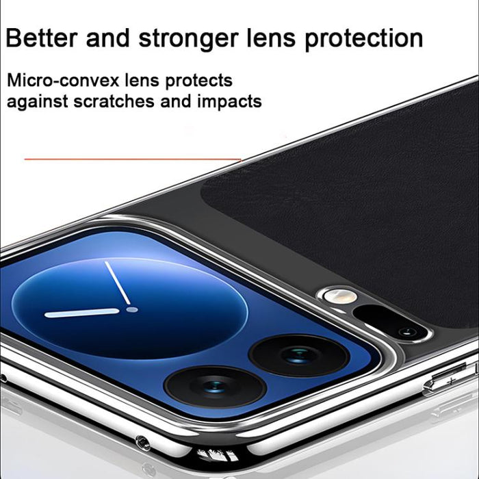 Funda para teléfono Palida de cuero texturizado estilo mecha con acabado galvanizado y resistente a los golpes., For Xiaomi 17 Pro Max, For Xiaomi 17 Pro, For Xiaomi 17, For Xiaomi 15 Pro, For Xiaomi 15, For Xiaomi 14 Pro, For Xiaomi 14, For Xiaomi 13 ...