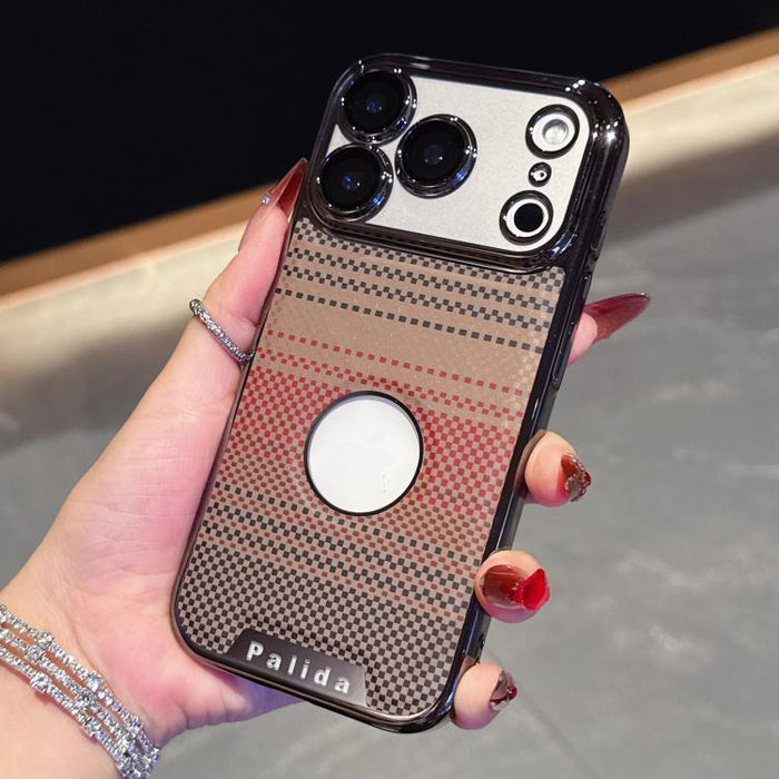 Funda para teléfono Palida con textura de Kevlar galvanizado y resistente a los golpes, For iPhone 17 Pro Max, For iPhone 17 Pro, For iPhone 17, For iPhone Air, For iPhone 16 Pro Max, For iPhone 16 Pro, For iPhone 16 Plus, For iPhone 16                ...