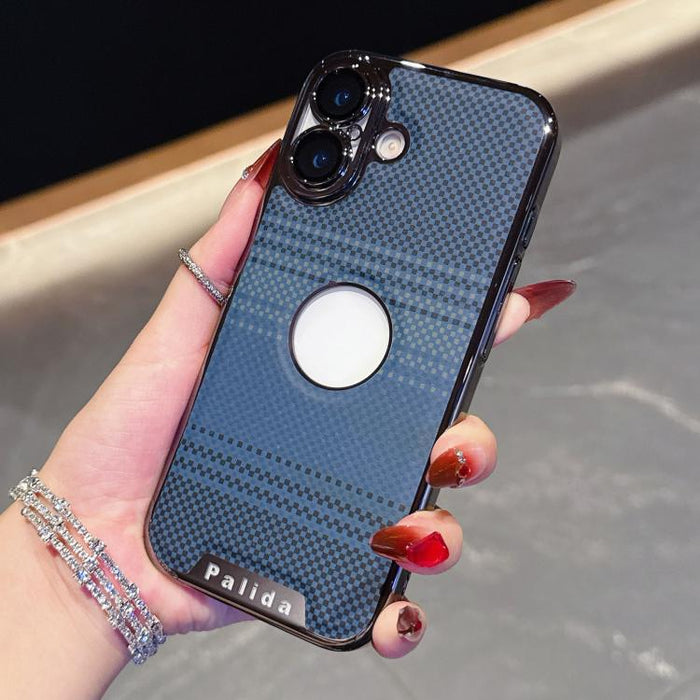 Funda para teléfono Palida con textura de Kevlar galvanizado y resistente a los golpes, For iPhone 17 Pro Max, For iPhone 17 Pro, For iPhone 17, For iPhone Air, For iPhone 16 Pro Max, For iPhone 16 Pro, For iPhone 16 Plus, For iPhone 16                ...