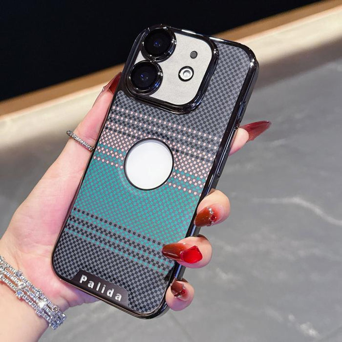 Funda para teléfono Palida con textura de Kevlar galvanizado y resistente a los golpes, For iPhone 17 Pro Max, For iPhone 17 Pro, For iPhone 17, For iPhone Air, For iPhone 16 Pro Max, For iPhone 16 Pro, For iPhone 16 Plus, For iPhone 16                ...