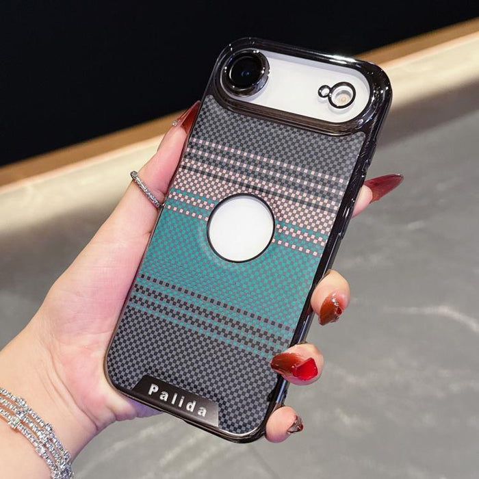 Funda para teléfono Palida con textura de Kevlar galvanizado y resistente a los golpes, For iPhone 17 Pro Max, For iPhone 17 Pro, For iPhone 17, For iPhone Air, For iPhone 16 Pro Max, For iPhone 16 Pro, For iPhone 16 Plus, For iPhone 16                ...