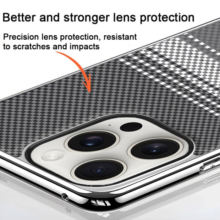 Funda para teléfono Palida con textura de Kevlar galvanizado y resistente a los golpes, For iPhone 17 Pro Max, For iPhone 17 Pro, For iPhone 17, For iPhone Air, For iPhone 16 Pro Max, For iPhone 16 Pro, For iPhone 16 Plus, For iPhone 16                ...