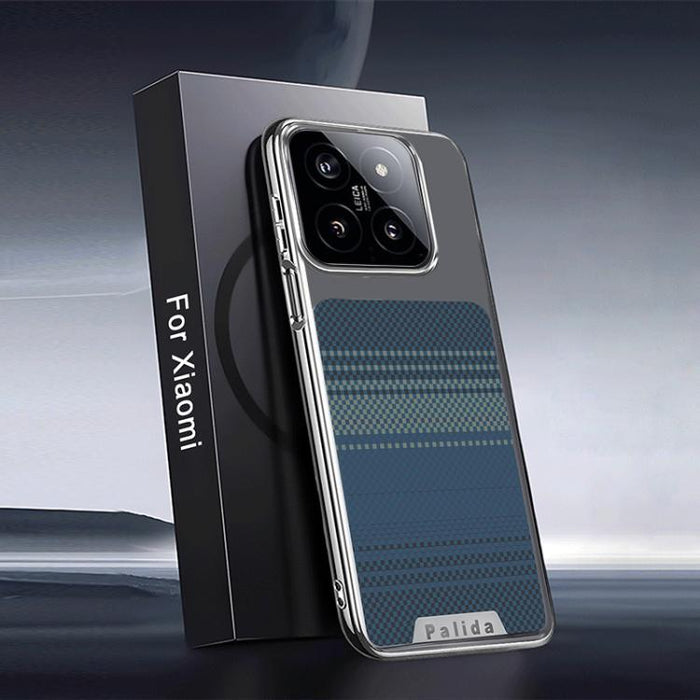 Funda para teléfono Palida con textura de Kevlar galvanizado y resistente a los golpes, For Xiaomi 17 Pro Max, For Xiaomi 17 Pro, For Xiaomi 17, For Xiaomi 15 Pro, For Xiaomi 15, For Xiaomi 14 Pro, For Xiaomi 14
