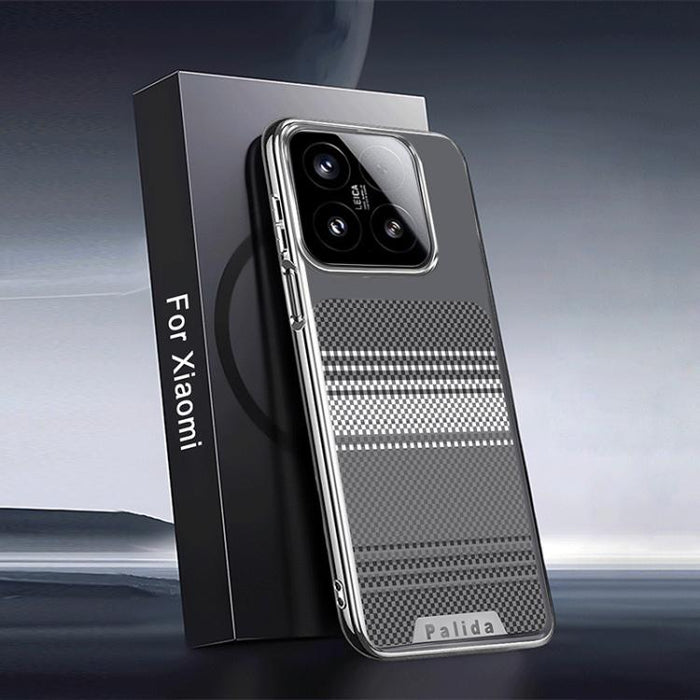 Funda para teléfono Palida con textura de Kevlar galvanizado y resistente a los golpes, For Xiaomi 17 Pro Max, For Xiaomi 17 Pro, For Xiaomi 17, For Xiaomi 15 Pro, For Xiaomi 15, For Xiaomi 14 Pro, For Xiaomi 14