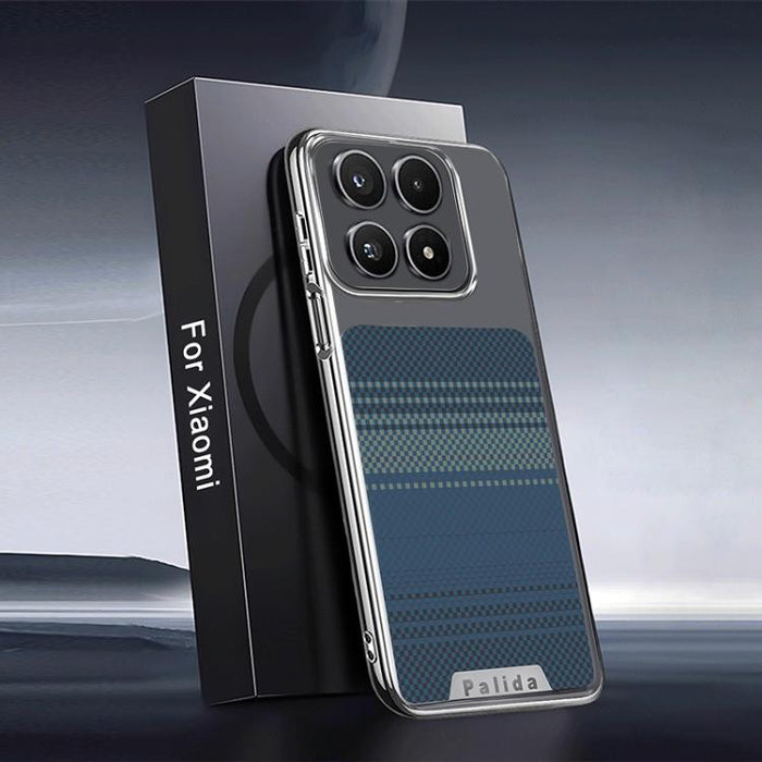Funda para teléfono Palida con textura de Kevlar galvanizado y resistente a los golpes, For Xiaomi 17 Pro Max, For Xiaomi 17 Pro, For Xiaomi 17, For Xiaomi 15 Pro, For Xiaomi 15, For Xiaomi 14 Pro, For Xiaomi 14