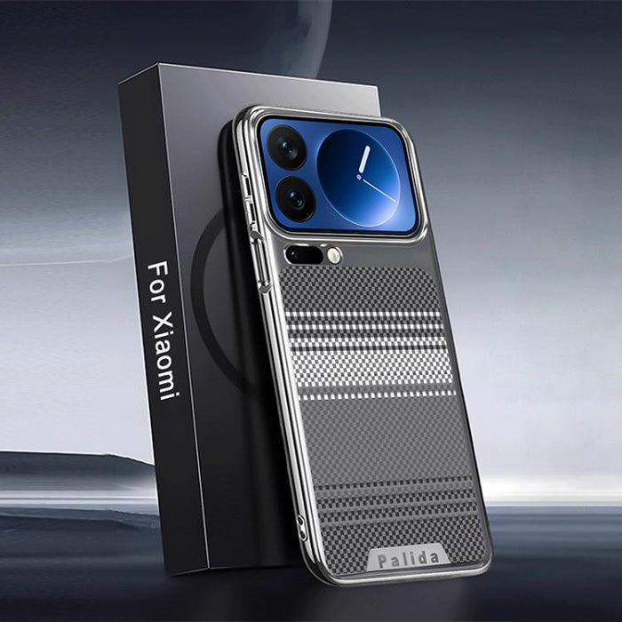 Funda para teléfono Palida con textura de Kevlar galvanizado y resistente a los golpes, For Xiaomi 17 Pro Max, For Xiaomi 17 Pro, For Xiaomi 17, For Xiaomi 15 Pro, For Xiaomi 15, For Xiaomi 14 Pro, For Xiaomi 14