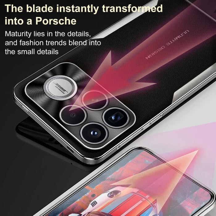 Funda para teléfono resistente a los golpes con marco galvanizado y textura de piel de oveja, color Morandi., For Redmi K90 Pro Max