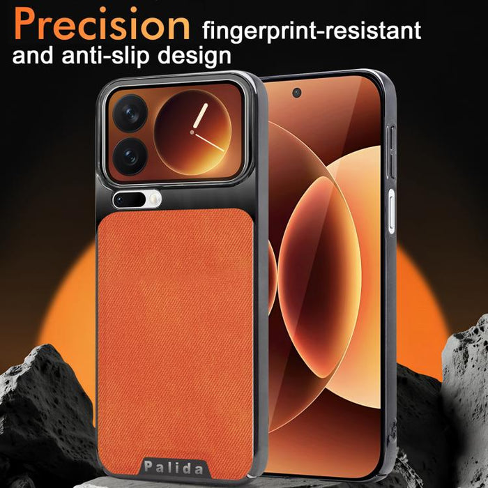 Funda para teléfono Palida Y13 Mecha Denim Texture de cobertura total, For Xiaomi 17 Pro Max, For Xiaomi 17 Pro