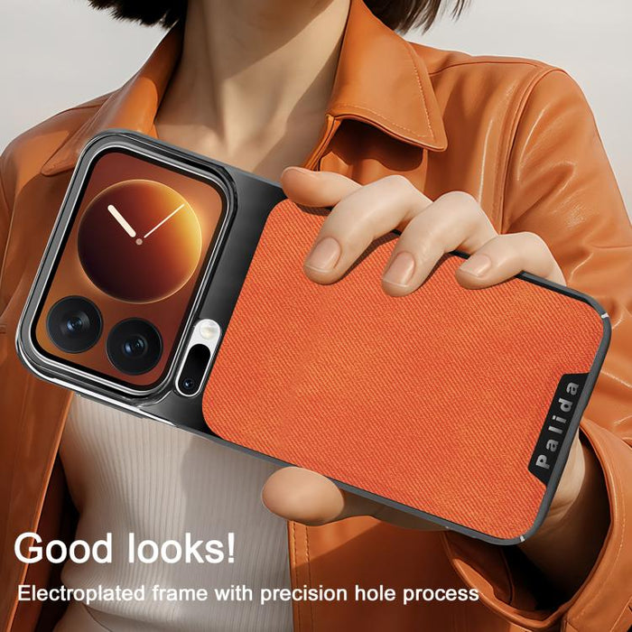 Funda para teléfono Palida Y13 Mecha Denim Texture de cobertura total, For Xiaomi 17 Pro Max, For Xiaomi 17 Pro