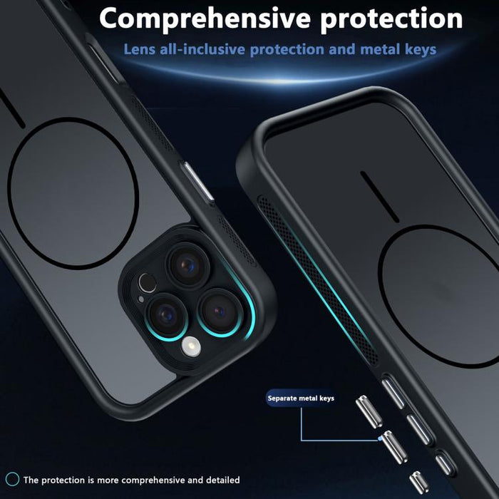 Funda para teléfono híbrida de TPU y PC con diseño de ojo celestial e imán, For iPhone 13 Pro Max, For iPhone 13 Pro, For iPhone 13, For iPhone 12, For iPhone 12 Pro Max, For iPhone 12 Pro, For iPhone 11