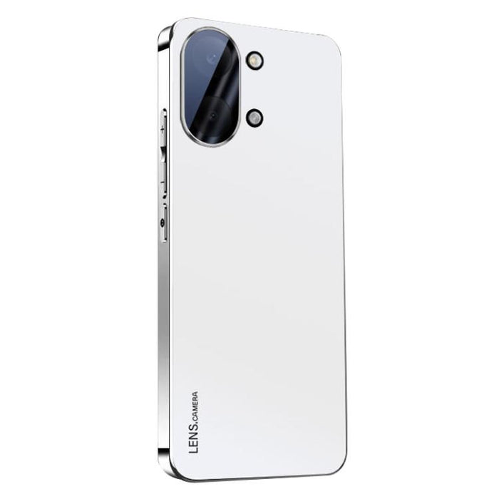 Funda para teléfono de acrílico AG con acabado esmerilado y galvanoplastia, For Redmi Turbo 5 Max / Poco X8 Pro Max