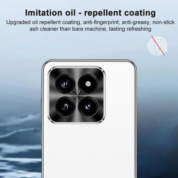 Funda para teléfono de acrílico AG con acabado esmerilado y galvanoplastia, For Redmi Turbo 5 Max / Poco X8 Pro Max
