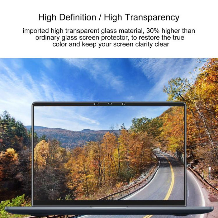 Película de vidrio templado a prueba de explosiones con dureza superficial 9H, For Xiaomi Book Pro 14 2026 14.6 inch