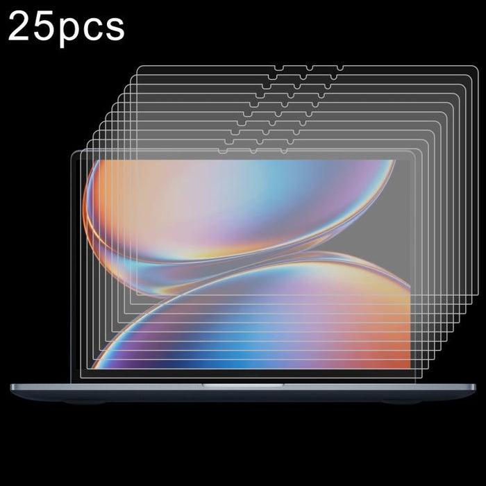 25 láminas de vidrio templado a prueba de explosiones con dureza superficial 9H, For Xiaomi Book Pro 14 2026 14.6 inch