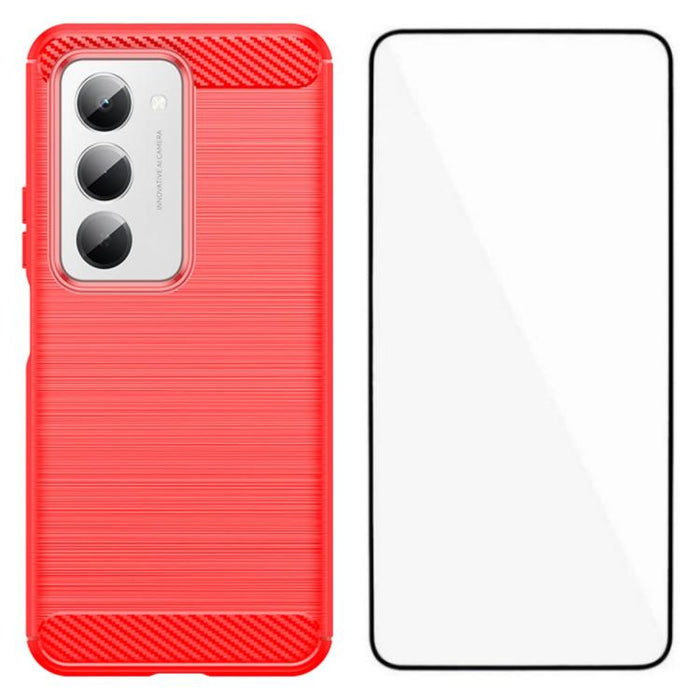 Funda para teléfono WANLONFENG de TPU resistente a los golpes con textura cepillada y protector de pantalla., For Redmi Turbo 5 Max 5G, For Redmi Turbo 5 5G Global, For Redmi Note 15 5G Global 164mm, For Redmi K90 Pro Max / Poco F8 Ultra               ...
