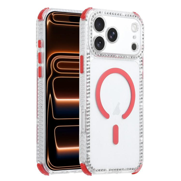 Funda magnética antigolpes 2 en 1 Dream Diamond para teléfono, For iPhone 17 Pro Max, For iPhone 17 Pro, For iPhone 17, For iPhone Air, For iPhone 16 Pro Max, For iPhone 16 Pro, For iPhone 16 Plus, For iPhone 16